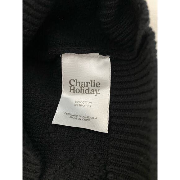 Charlie Holiday Black Grace Crop Top - Picture 8 of 10